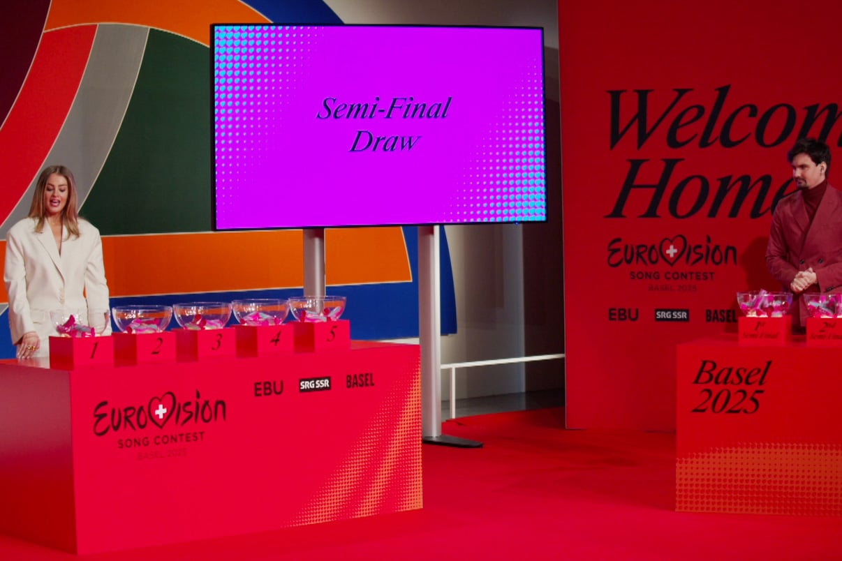 Semi-Final allocation draw 2025 @SRG SRR